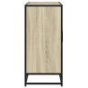 Komoda, dąb sonoma, 94x35x76 cm, materiał drewnopochodny