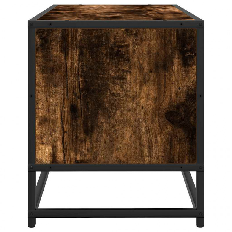 Szafka pod telewizor, przydymiony dąb, 100x34,5x40 cm