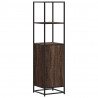 Wysoka szafka, brązowy dąb, 35,5x35x139 cm