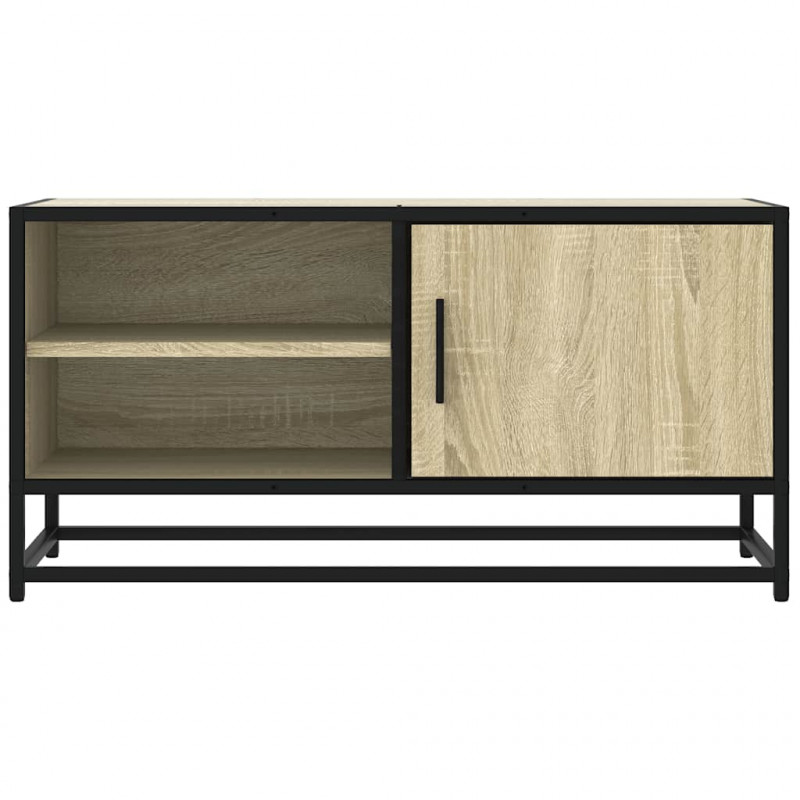Szafka pod telewizor, dąb sonoma, 80x34,5x40 cm