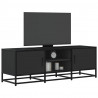Szafka pod TV, czarna, 120x35x41 cm