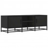 Szafka pod TV, czarna, 120x35x41 cm