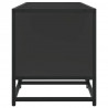Szafka pod TV, czarna, 120x35x41 cm
