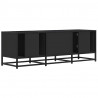 Szafka pod TV, czarna, 120x35x41 cm