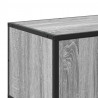 Szafka pod telewizor, szary dąb sonoma, 120x35x41 cm