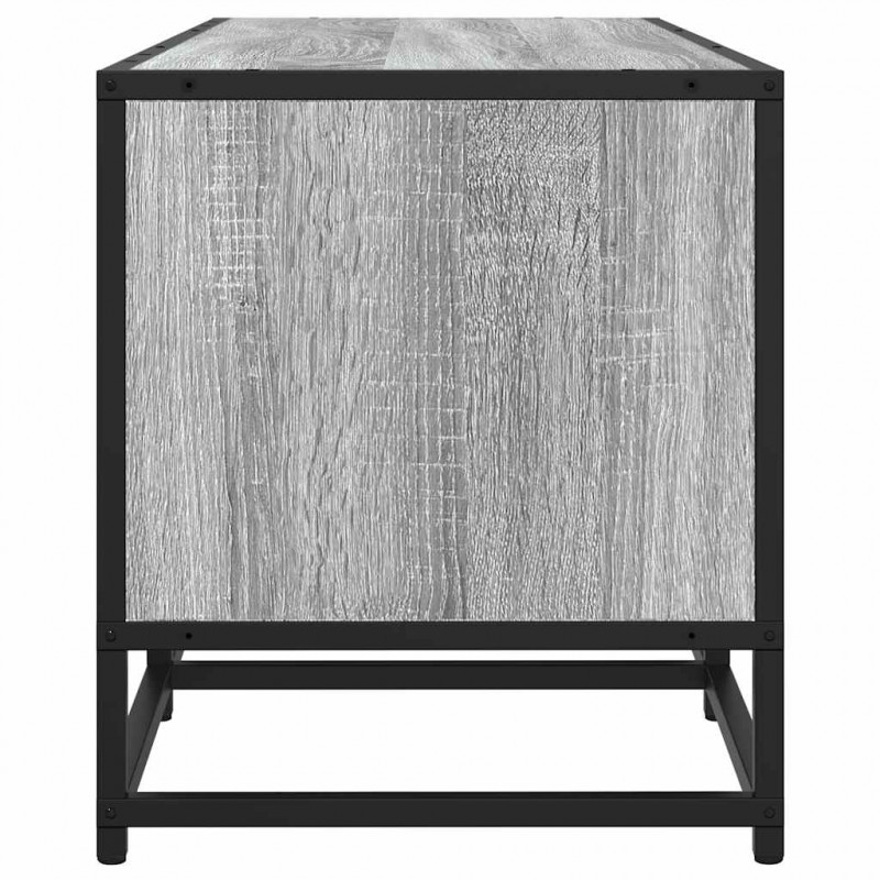 Szafka pod telewizor, szary dąb sonoma, 160x35x41 cm