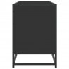 Szafka pod TV, czarna, 150x35x41 cm