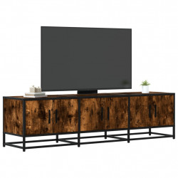 Szafka pod telewizor, przydymiony dąb, 150x35x41 cm