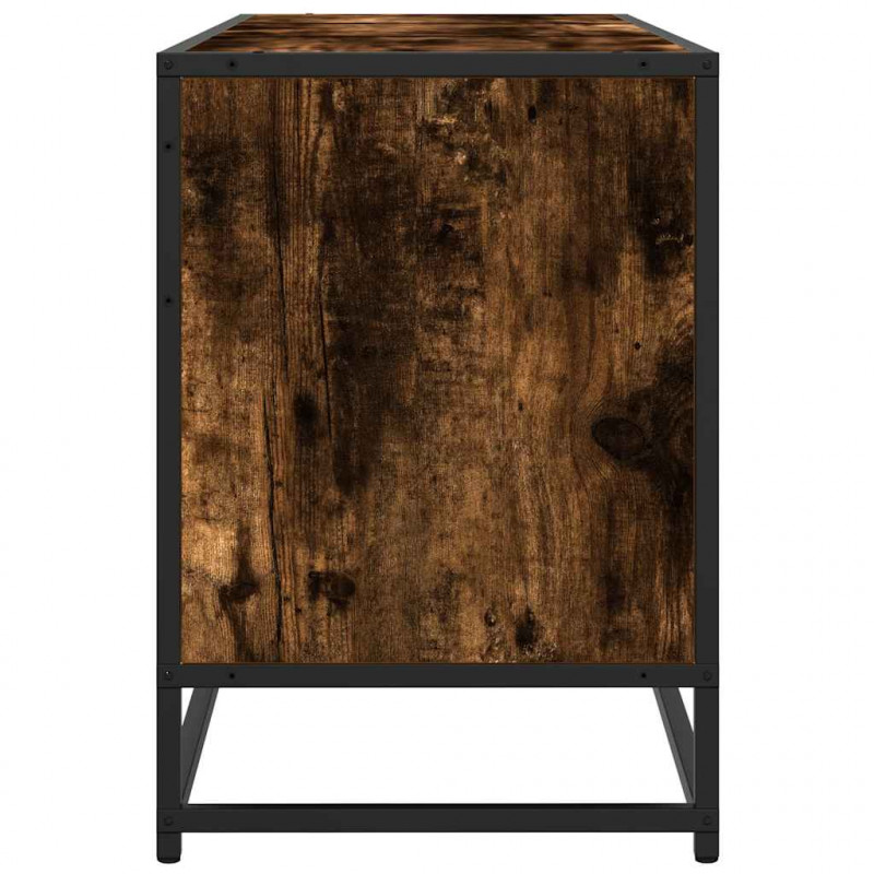 Szafka pod telewizor, przydymiony dąb, 150x35x41 cm