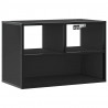 Szafka pod telewizor, czarna, 60x31x39,5 cm