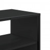 Szafka pod telewizor, czarna, 80x31x39,5 cm