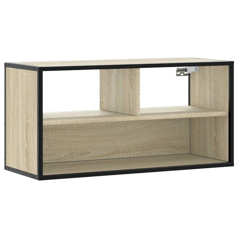 Szafka pod telewizor, dąb sonoma, 80x31x39,5 cm