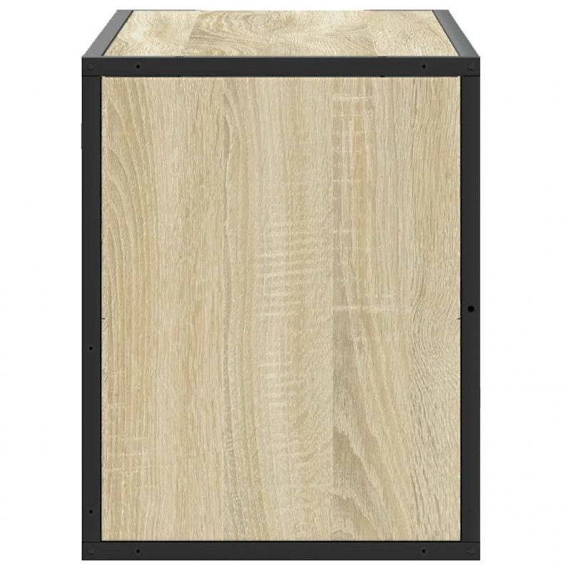 Szafka pod telewizor, dąb sonoma, 80x31x39,5 cm