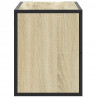 Szafka pod telewizor, dąb sonoma, 80x31x39,5 cm