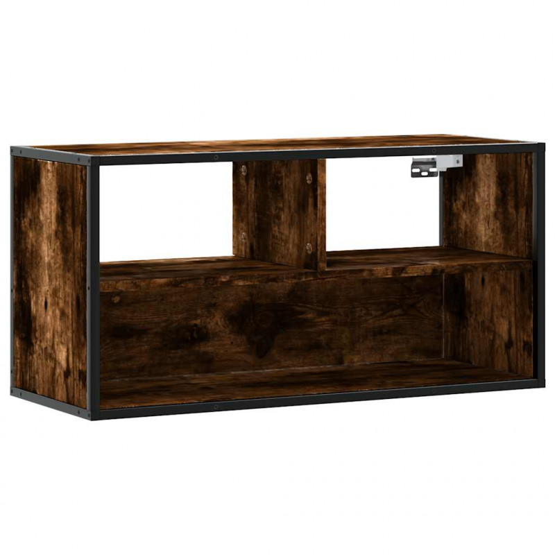 Szafka pod telewizor, przydymiony dąb, 80x31x39,5 cm
