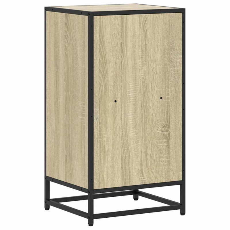 Regał na książki, dąb sonoma, 40x35x76 cm