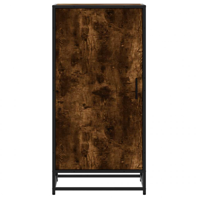 Szafka na buty, przydymiony dąb, 48x38x97,5 cm