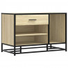 Ławka na buty Sonoma Oak 80x40x53,5 cm Drewno klejone i metal