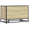 Ławka na buty Sonoma Oak 80x40x53,5 cm Drewno klejone i metal