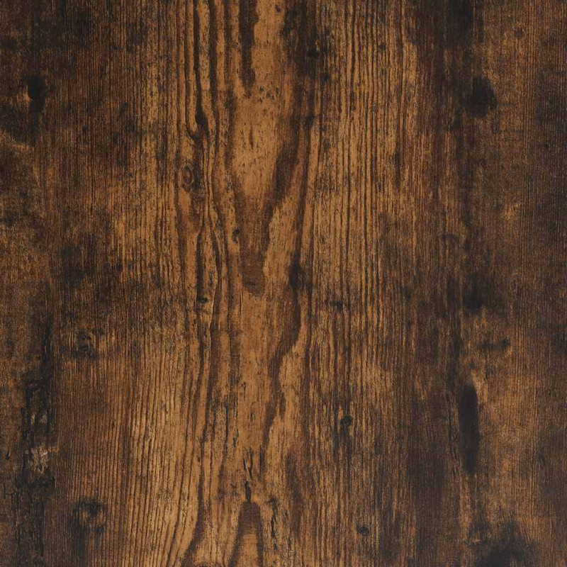 Półki ścienne, 2 szt., przydymiony dąb, 50x12x50 cm