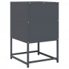 Szafka nocna Antracyt 36x39x60,5 cm Stal walcowana na zimno