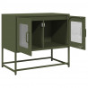 Szafka RTV, oliwkowa, 68x39x60,5 cm, stal walcowana na zimno