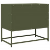 Szafka RTV, oliwkowa, 68x39x60,5 cm, stal walcowana na zimno