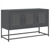 Szafka RTV, antracyt, 100,5x39x60,5 cm, stal walcowana na zimno
