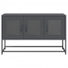 Szafka RTV, antracyt, 100,5x39x60,5 cm, stal walcowana na zimno