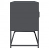 Szafka RTV, antracyt, 100,5x39x60,5 cm, stal walcowana na zimno