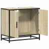 Szafka pod umywalkę łazienkową Sonoma Oak 65x33x60 cm Drewno klejone