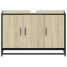 Szafka pod umywalkę łazienkową Sonoma Oak 90x33x60 cm Drewno klejone