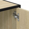 Szafka pod umywalkę łazienkową Sonoma Oak 90x33x60 cm Drewno klejone