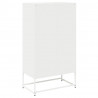 Komoda biała 68x39x123 cm stal