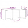 Szafka TV z LED, dąb sonoma, 97x34x40 cm