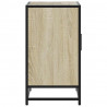 Szafka pod umywalkę łazienkową Sonoma Oak 65x33x60 cm Drewno klejone