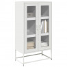 Komoda biała 68x39x123 cm stal