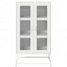 Komoda biała 68x39x123 cm stal