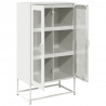 Komoda biała 68x39x123 cm stal