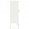 Komoda biała 68x39x123 cm stal