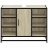Szafka pod umywalkę łazienkową Sonoma Oak 80x33x60 cm Drewno klejone