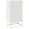 Komoda biała 68x39x123 cm stal