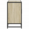 Szafka pod umywalkę łazienkową Sonoma Oak 80x33x60 cm Drewno klejone