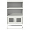 Komoda biała 68x39x123 cm stal