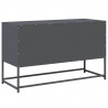 Szafka pod telewizor, antracytowa, 100,5x39x60,5 cm, stalowa