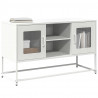 Szafka pod telewizor, biała, 100,5x39x60,5 cm, stalowa