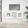 Szafka pod telewizor, biała, 100,5x39x60,5 cm, stalowa