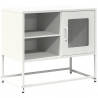 Szafka pod telewizor, biała, 68x39x60,5 cm, stalowa