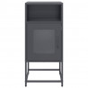 Szafka nocna Antracyt 36x39x78 cm Stal walcowana na zimno
