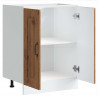 Szafka pod zlewozmywak, Kalmar, stare drewno, 60x46x81,5 cm